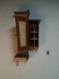 3 Tier Cherry Shelf Cabinet 3 small