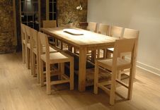 Oregon White Oak Dining Chairs 2 small