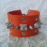 Spiked And Studded Leather Bracelet Cuff | Spiked Cuff | Studded Leather Cuff 5 small