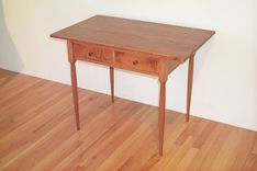 Two Drawer Shaker Side Table 2 small