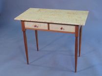 Cherry And Tiger Maple Shaker Side Table 2 small