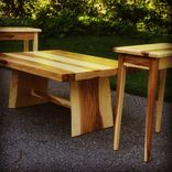 Live Edge Hickory Living Room Set 1 small