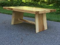 Live Edge Hickory Living Room Set 5 small