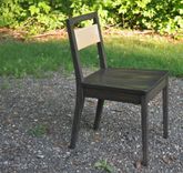 Stained Ash Chair With Natural Ash Backrest 6 small