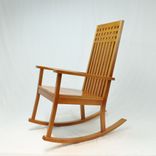 Modern Cherry Rocking Chair 1 small