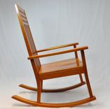 Modern Cherry Rocking Chair 3 small