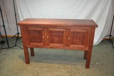 Solid Oak Sideboard 4 small