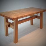 Stunning Figured Cherry Coffee Table 2 small