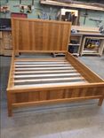 Beautiful Queen Cherry Bed 2 small