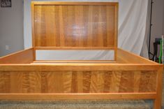 Beautiful Queen Cherry Bed 1 small