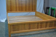 Beautiful Queen Cherry Bed 6 small