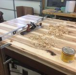 Solid Hickory Bar Top / Island Top 5 small