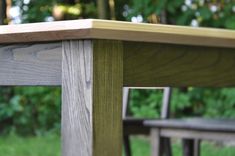 Solid Ash Eight (8) Piece Dining Set 1 small
