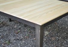 Solid Ash Eight (8) Piece Dining Set 3 small
