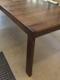 Walnut Dining Table With Through Legs 2 small