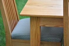 Red Oak Dining Set 4 small