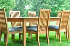 Red Oak Dining Set 2 small