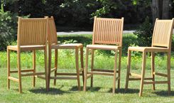 White Oak Patio Furniture 2 small