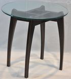 Cherry Side Table With Ebony Finish 2 small