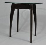 Cherry Side Table With Ebony Finish 3 small