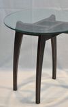 Cherry Side Table With Ebony Finish 4 small