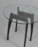 Cherry Side Table With Ebony Finish 5 small