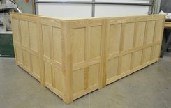 Figured Ash Breakfast Nook / Banquette 1 small