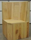 Figured Ash Breakfast Nook / Banquette 8 small