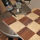 Shattered Chess Board Display Piece 5 small