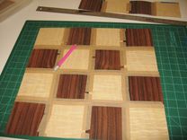 Shattered Chess Board Display Piece 6 small