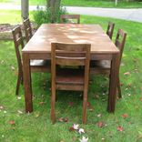 Modern Farmhouse Dining Table 4 small