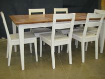 Cherry And Oak Country Dining Set 2 small