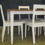 Cherry And Oak Country Dining Set 4 small