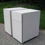 Bleached And Whitewashed Oak Nightstands 1 small