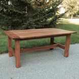 Breadboard Rustic Farmhouse Table 5 small