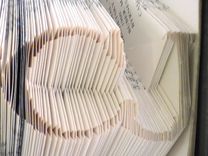 Couples Love Art - Typography Book Origami Design 6 small