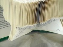 Custom Dog Art - Book Origami Dachshund - Folded Book Art 4 small
