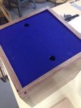 James' Wood Box/Case For Champagne Glasses 2 small