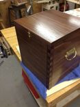 James' Wood Box/Case For Champagne Glasses 3 small