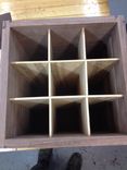 James' Wood Box/Case For Champagne Glasses 6 small