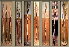 Employee Recognition Gift, Retiremenat Gift, Client Gift, Vip Gift, Hiking Stick, Plaque, Desk Art 4 small