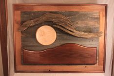 "Vermont Twilight"  Wall Hanging Sculpture 1 small