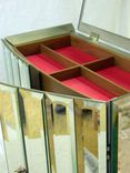Glass Mirror Jewelry Box 5 small