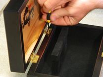Jewelry Box With Marquetry 2 small