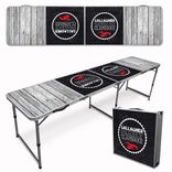 Custom Beer Pong Table - Tailgate Table (2x8) 3 small