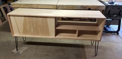 Custom Modern And Retro Entertainment Center 3 small