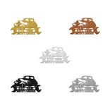 Custom Garage Sign, Personalized Metal Garage Tool Sign 5 small