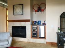 Loft Granite Or Marble And Cherry Wood Kitchen Table Dining Table Or Coffee Table 3 small