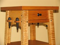 Roycroft Inspired Magazine Rack 3 small