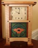 Mission / Arts & Crafts Mantle Clocks 4 small